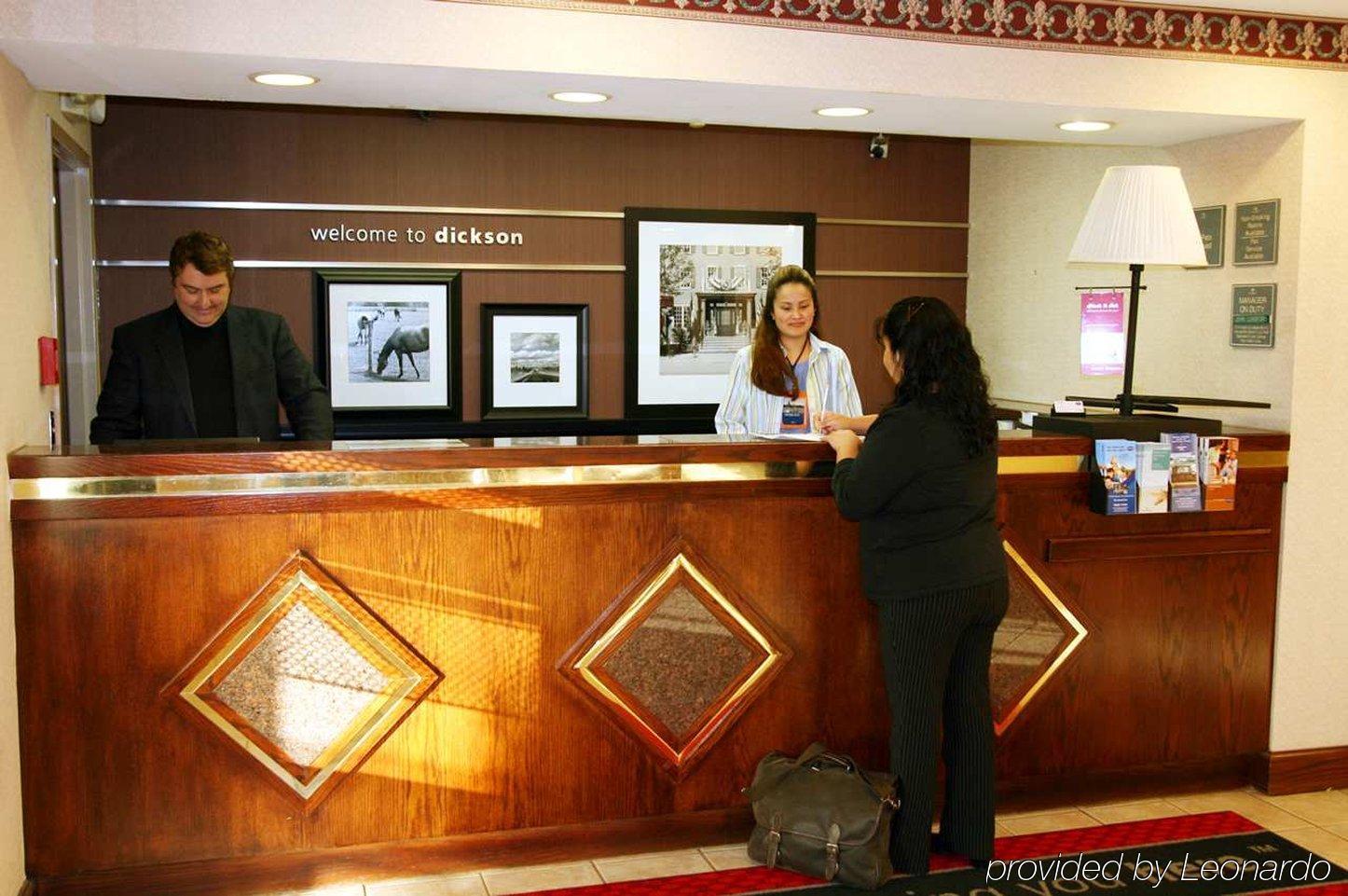Hampton Inn Dickson Interiør billede